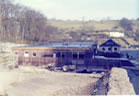 Bobbins and Threads -  Mill Canteen being built